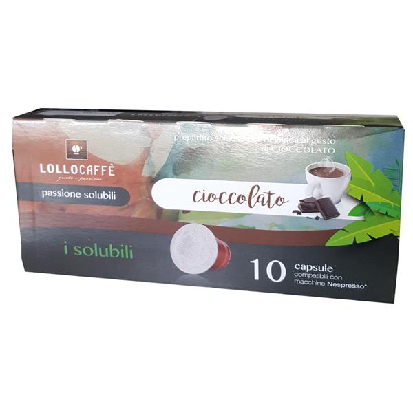 10 capsule compatibili Nespresso Cioccolato