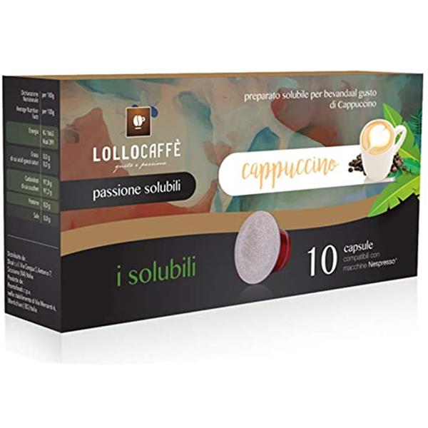 10 capsule compatibili Nespresso Cappuccino