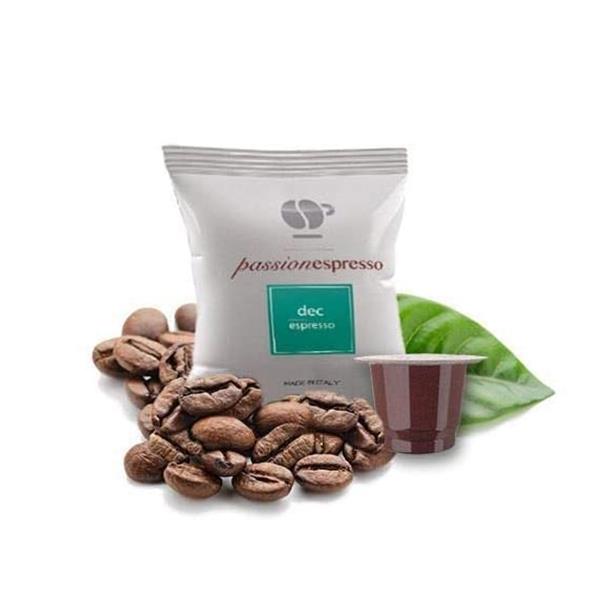 30 capsule Caffè compatibili Nespresso Miscela Dek Passione Espresso