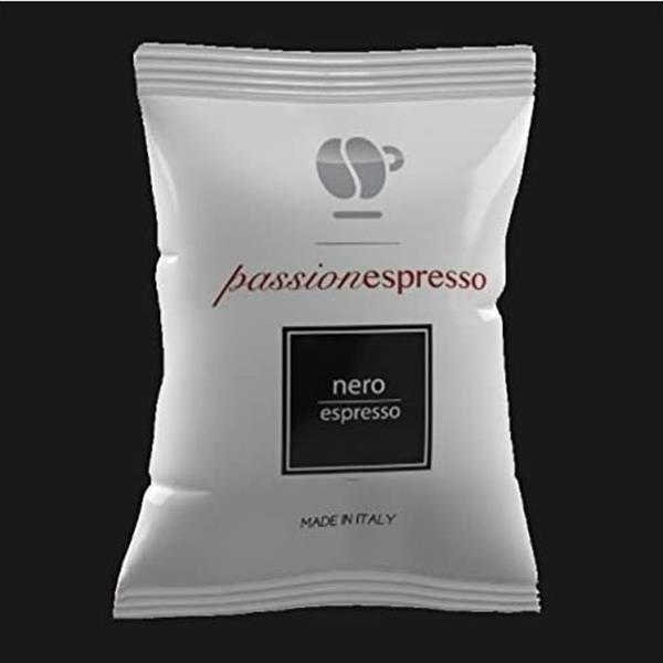 100 capsule Caffè compatibili Nespresso Miscela Nero Passione Espresso