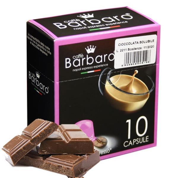 100 capsule compatibili Nespresso Cioccolata