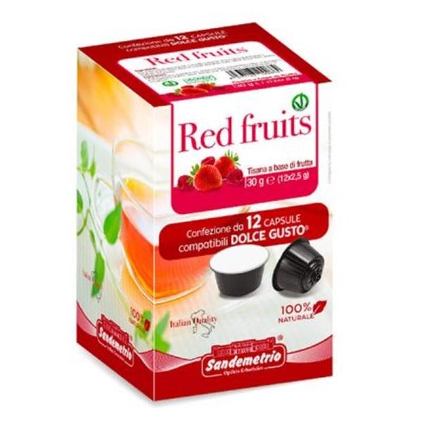 12 capsule compatibili Nescafè Dolce Gusto Tisana Red Fruits