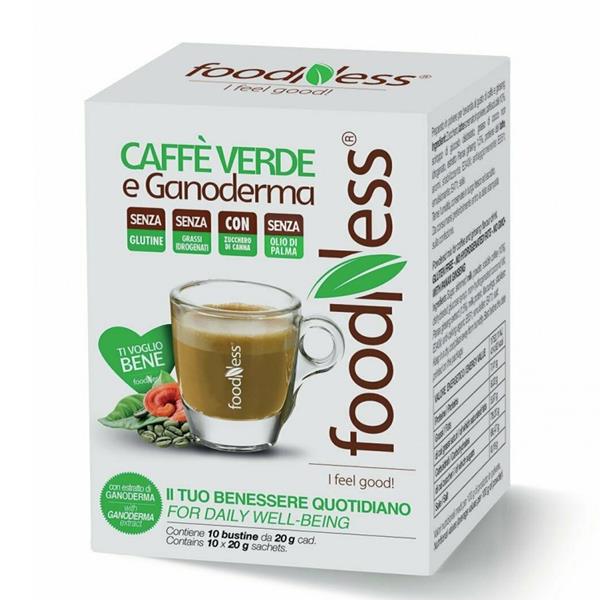 10 capsule compatibili Nescafè Dolce Gusto Caffè Verde e Ganoderma