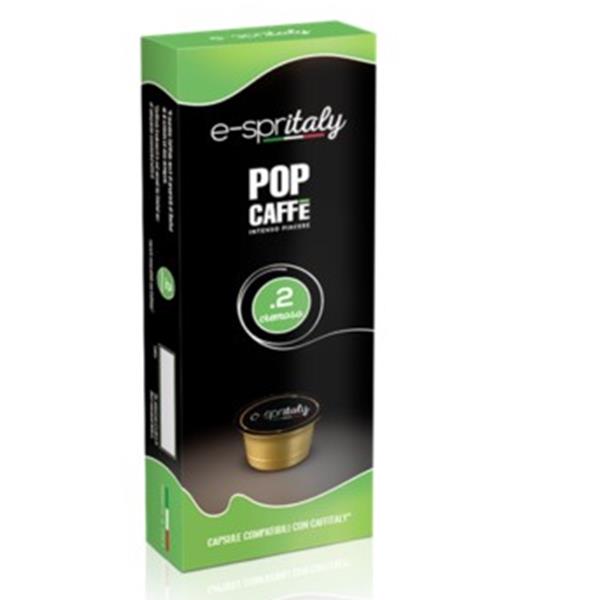 100 capsule Caffè Pop Cremoso compatibili Caffitaly