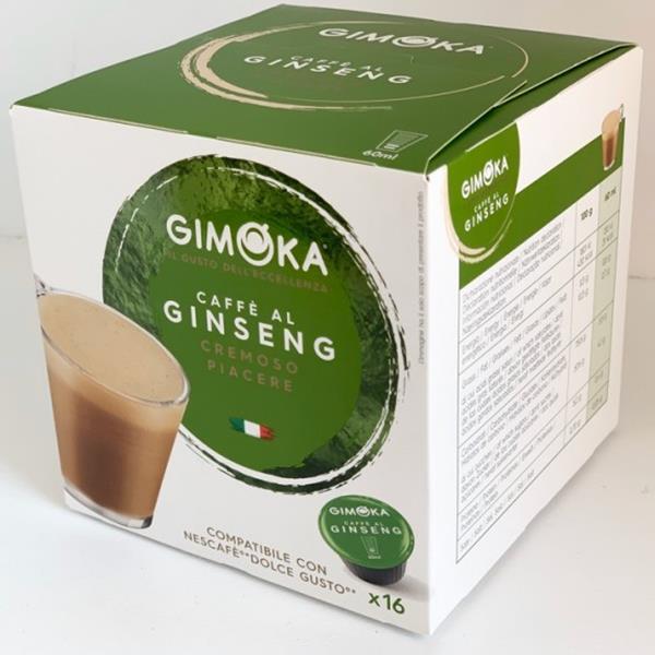 16 capsule compatibili Nescafè Dolce Gusto Caffè al Ginseng