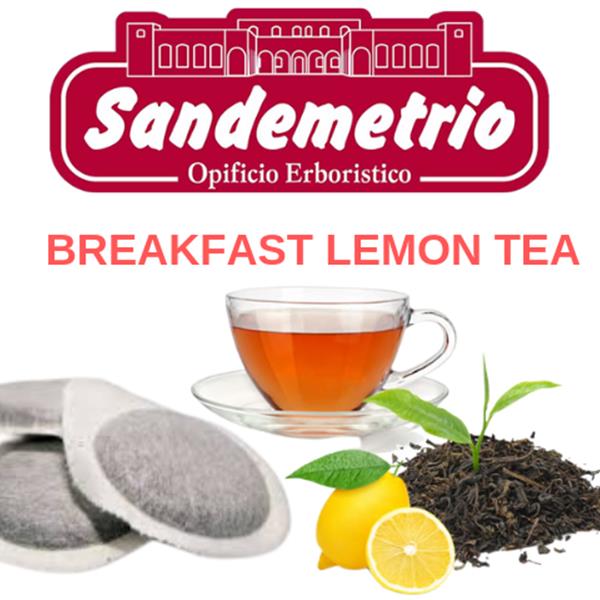 100 cialde Filtro Carta Ese 44 mm Breakfast Lemon Tea